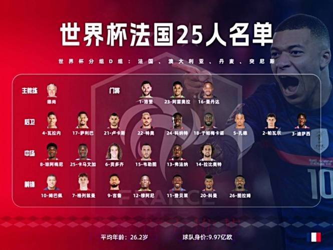 世界杯法国C罗阵容解析全解析